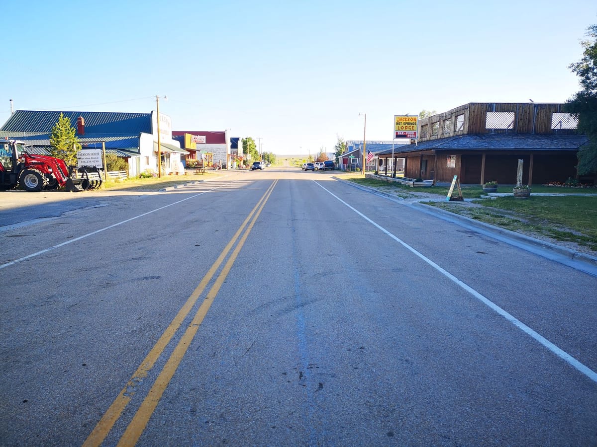 Zwischenstop in Jackson/Montana