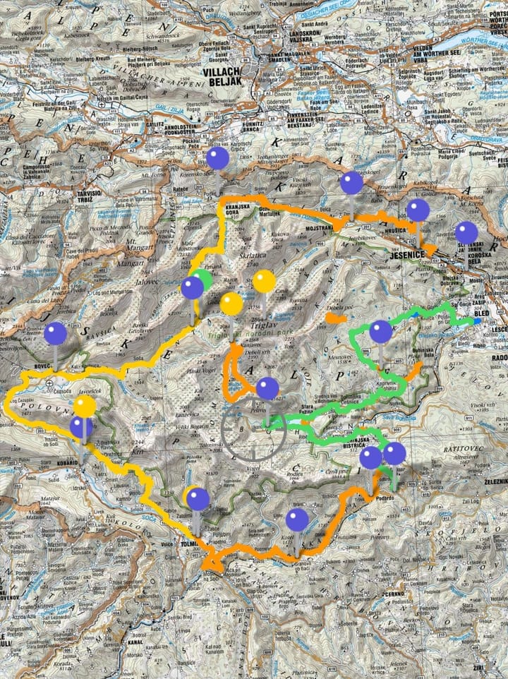 Juliana Trail, Slowenien