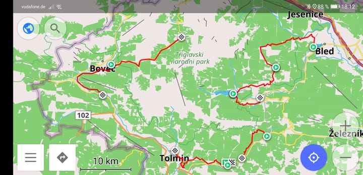 Hiking Juliana Trail 2nd Time